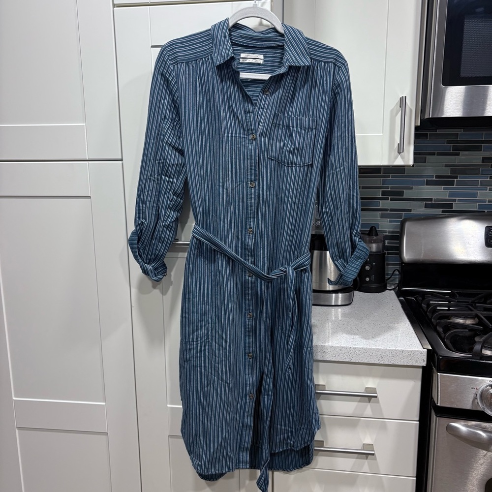 Anthropologie Bellamy striped midi dress - Picture 2 of 6